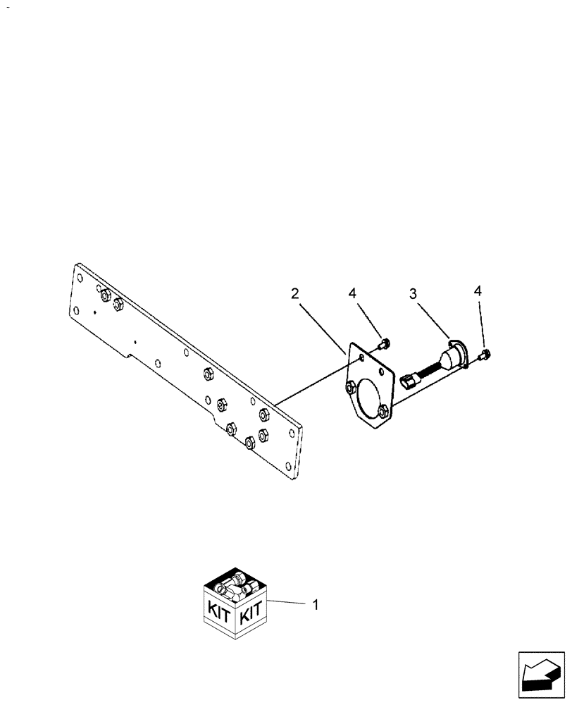 Схема запчастей Case IH FARMALL 35B - (88.100.15) - DIA KIT, 7-PIN CONNECTOR KIT - MT20119006 (88) - ACCESSORIES