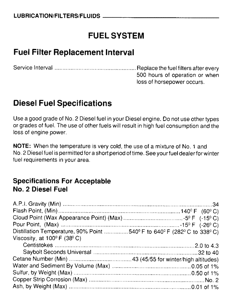 Схема запчастей Case IH 4390T - (024) - LUBRICATION, FILTERS, FLUIDS, FUEL SYSTEM 