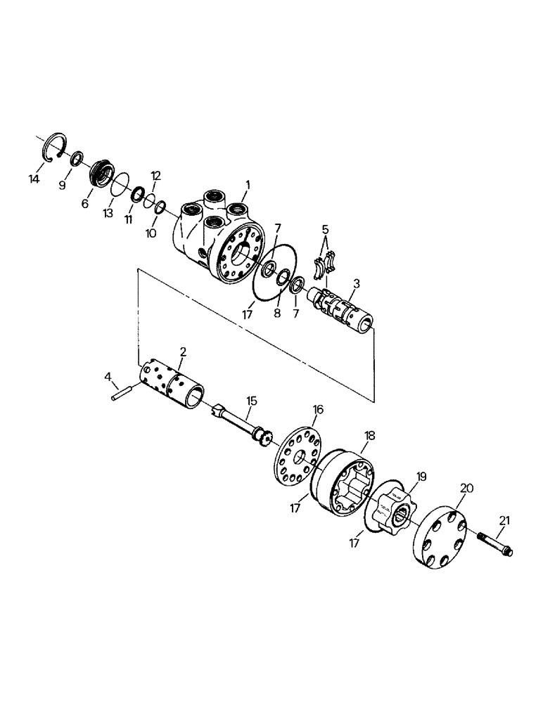 Схема запчастей Case IH KR-1225 - (08-07) - STEERING CONTROL VALVE ASSEMBLY (07) - HYDRAULICS