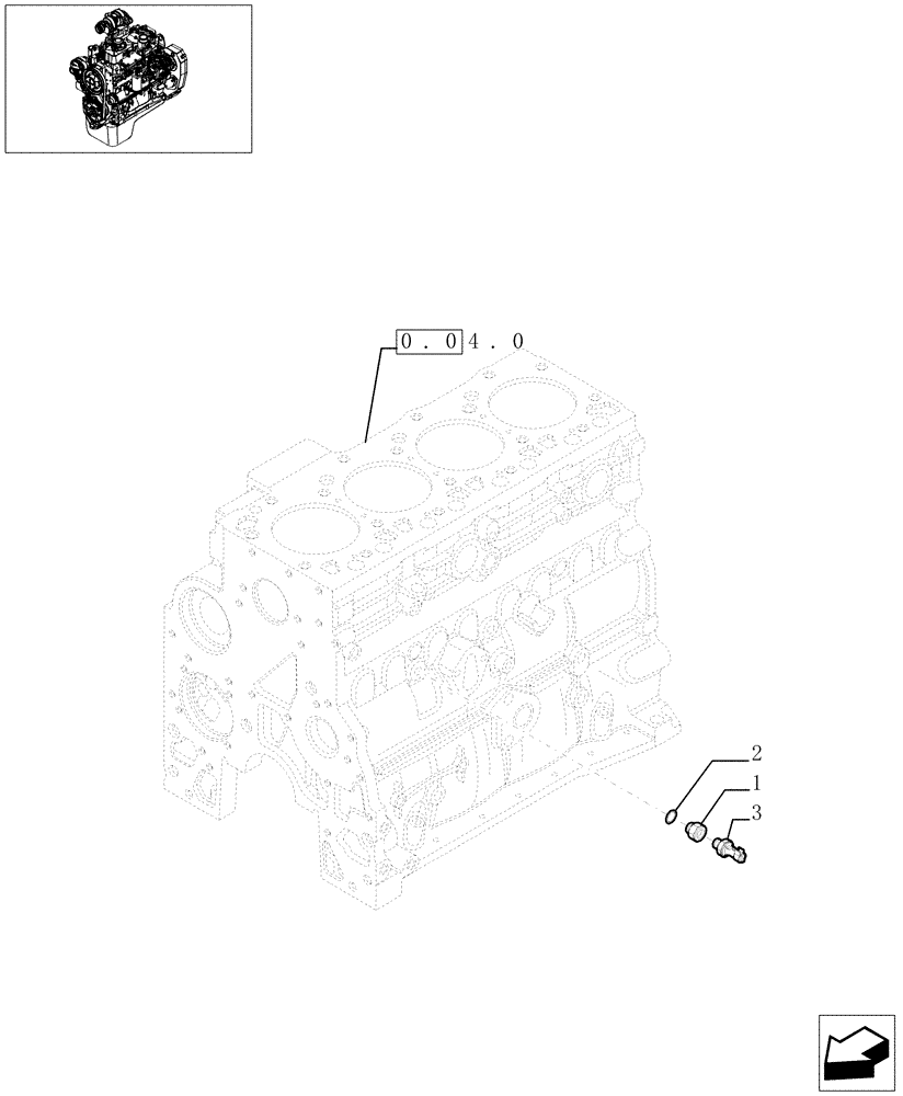 Схема запчастей Case IH F4GE0484C D601 - (0.27.2[01]) - MOTOR SENSORS (504038541) 