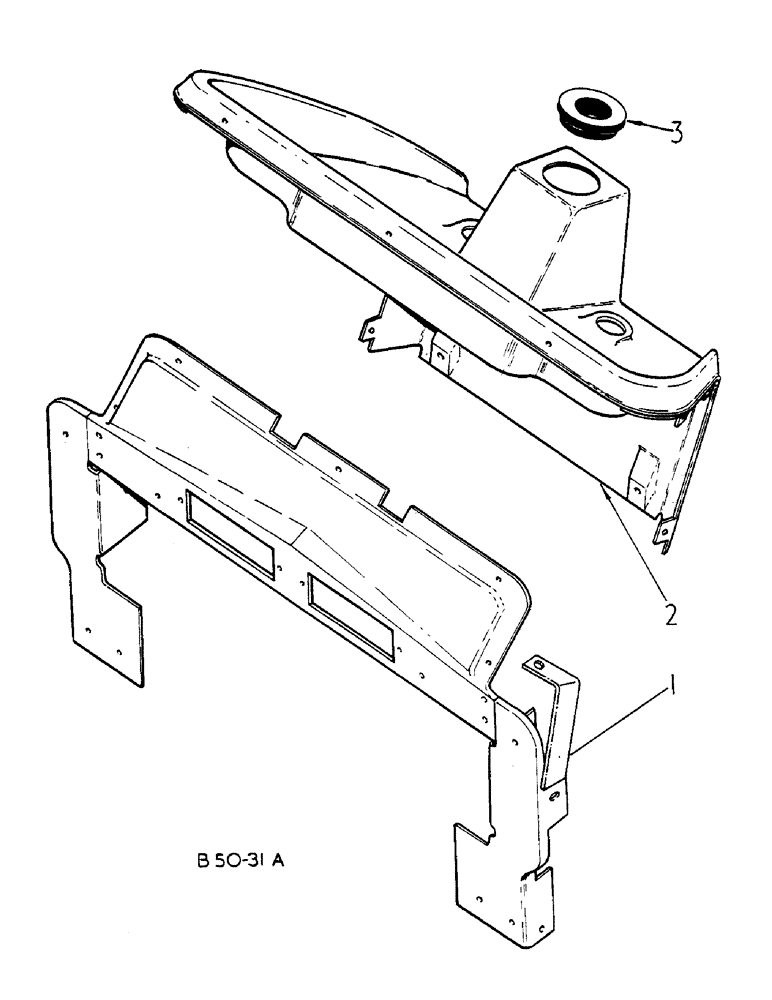 Схема запчастей Case IH 258 - (11-002) - INSTRUMENT PANEL Instruments