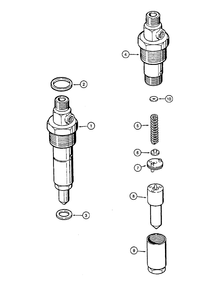Схема запчастей Case IH 8825HP - (10-70) - FUEL INJECTION NOZZLE, 4-390 EMISSIONS CERTIFIED ENGINE, 4T-390 EMISSIONS CERTIFIED ENGINE (03) - FUEL SYSTEM
