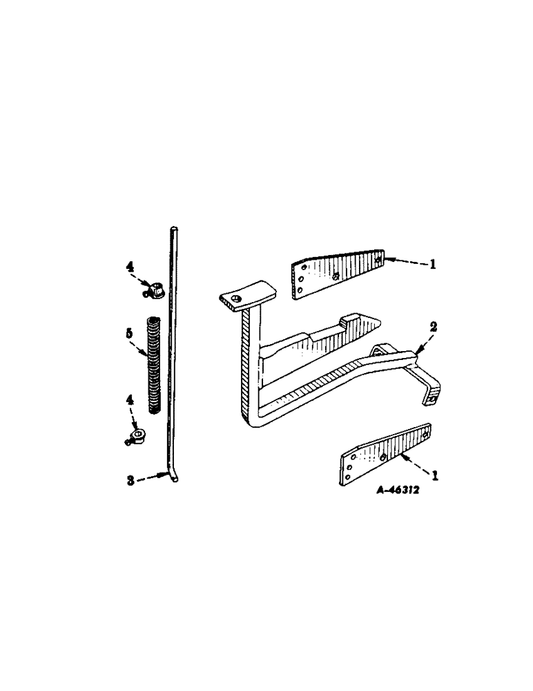 Схема запчастей Case IH 188 - (C-09[A]) - PARTS TO ATTACH 186 AND 188 PLANTERS TO FARMALL CUB, SUPER A, 100, 130 OR 140 TRACTORS EQUIPPED WITH FAST-HITCH 