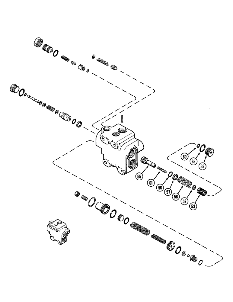 Схема запчастей Case IH 1896 - (7-238) - BRAKE VALVE ASSEMBLY (CONTINUED) (07) - BRAKES