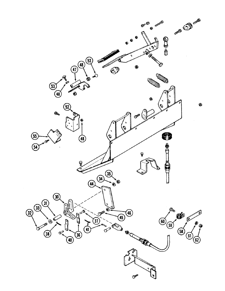 Схема запчастей Case IH 2594 - (6-024) - INCHING PEDAL, (CONT) (06) - POWER TRAIN