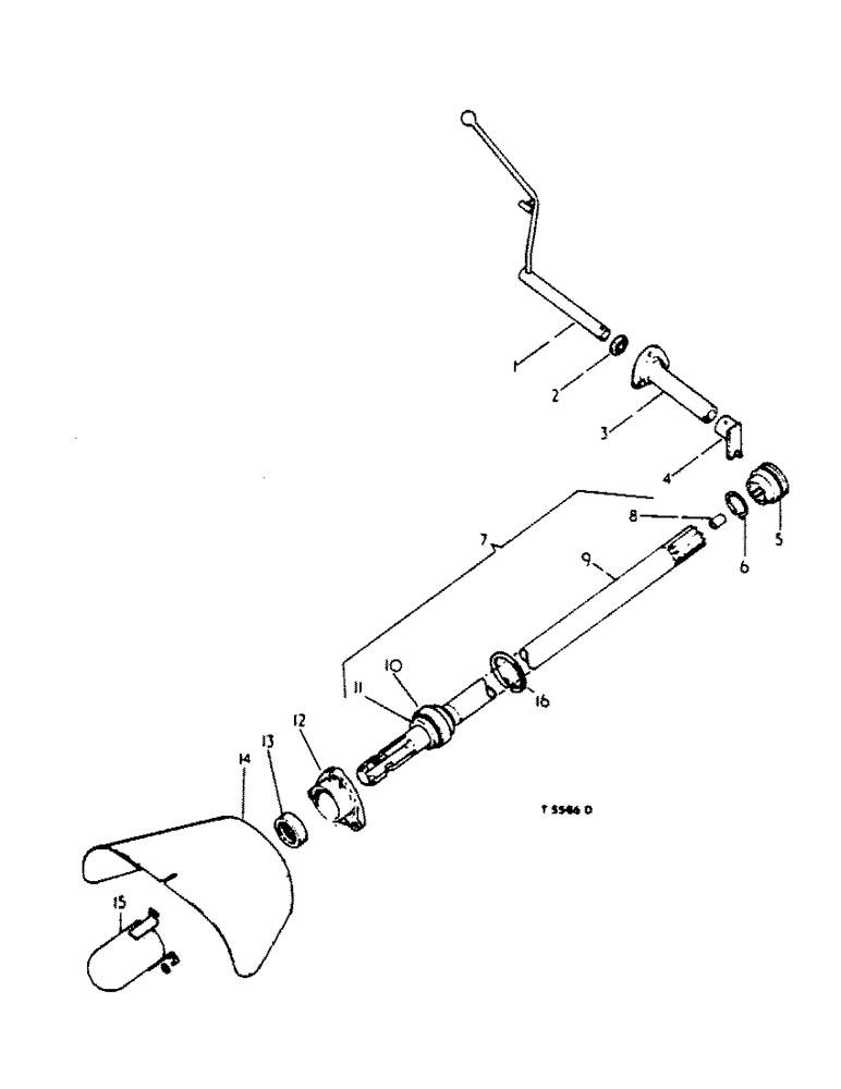 Схема запчастей Case IH 444 - (6-32) - CONSTANT RUNNING P.T.O. ATTACHMENT, FULL FORWARD AND REVERSE ATTACHMENT, REAR P.T.O. (06) - POWER TRAIN