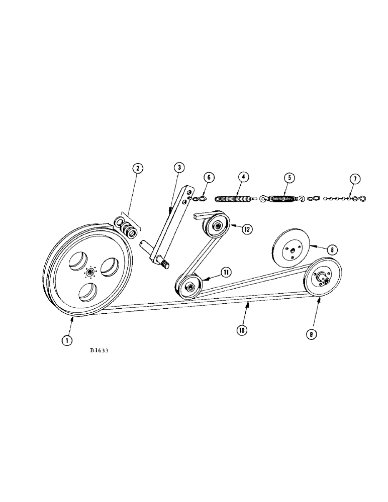 Схема запчастей Case IH 460 - (009A[1]) - REEL DRIVE (58) - ATTACHMENTS/HEADERS