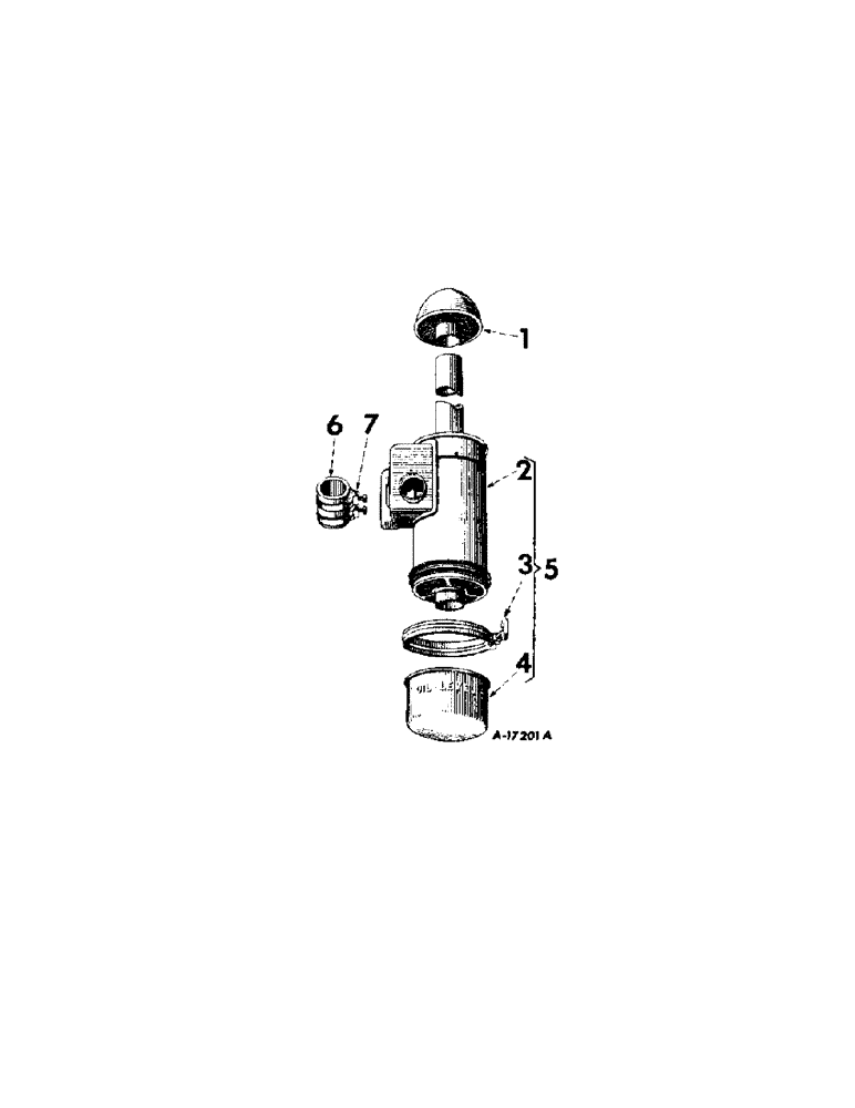 Схема запчастей Case IH 230 - (155) - CHASSIS, AIR CLEANER, DONALDSON (12) - CHASSIS