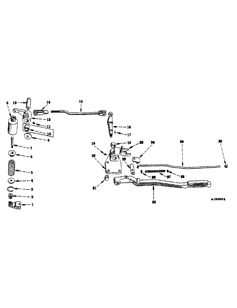 Схема запчастей Case IH 300 - (351) - ATTACHMENTS, INDEPENDENT POWER TAKE-OFF, SPECIAL, OPERATING HANDLE & CONNECTIONS Attachments