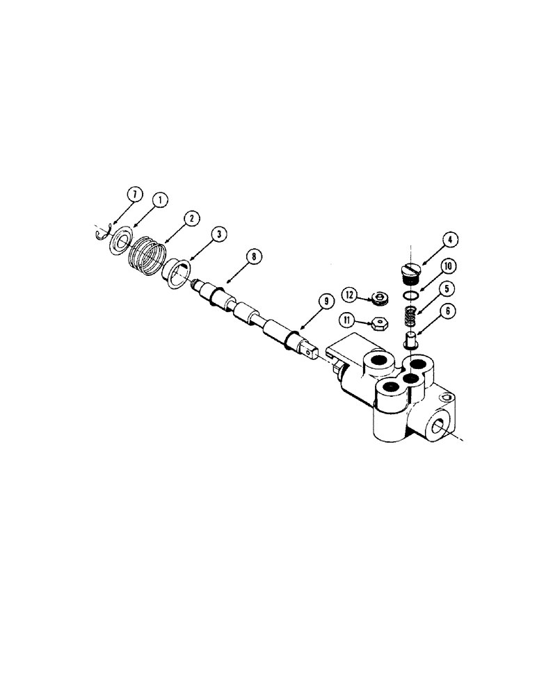 Схема запчастей Case IH 650 - (26) - HYDRAULIC CONTROL VALVE 