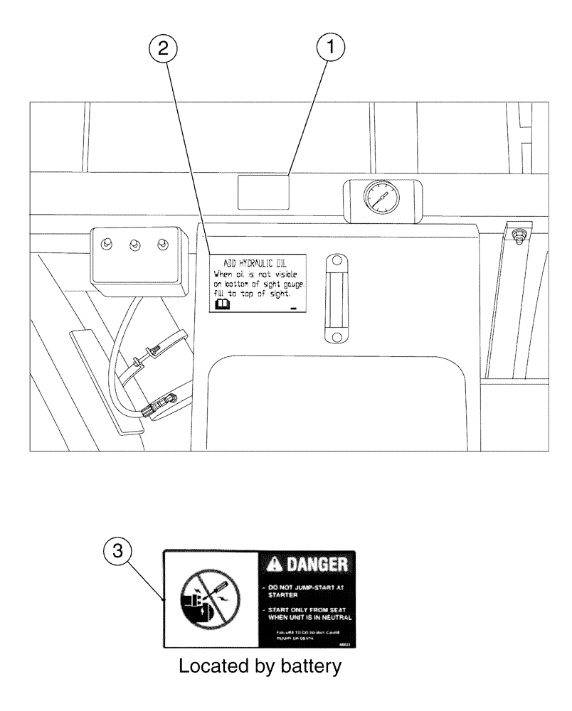 Схема запчастей Case IH FLX4375 - (09-003) - EXTERIOR DECALS - INSTRUCTION & CAUTION (13) - DECALS