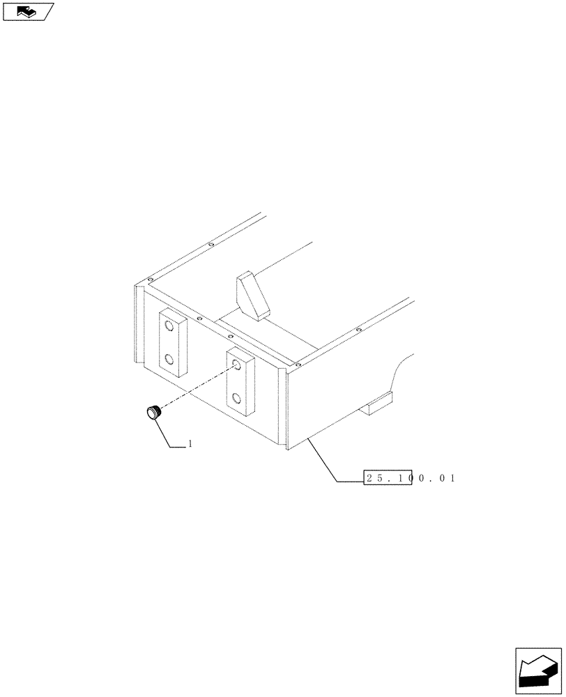 Схема запчастей Case IH FARMALL 65C - (37.100.02) - FRONT HITCH (37) - HITCHES, DRAWBARS & IMPLEMENT COUPLINGS