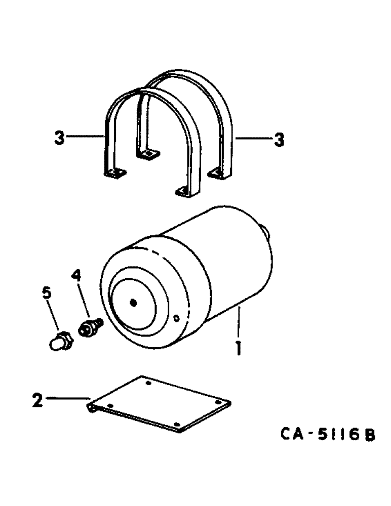 Схема запчастей Case IH 715 - (10-14) - HYDRAULICS, ACCUMULATOR AND BRACKET (07) - HYDRAULICS