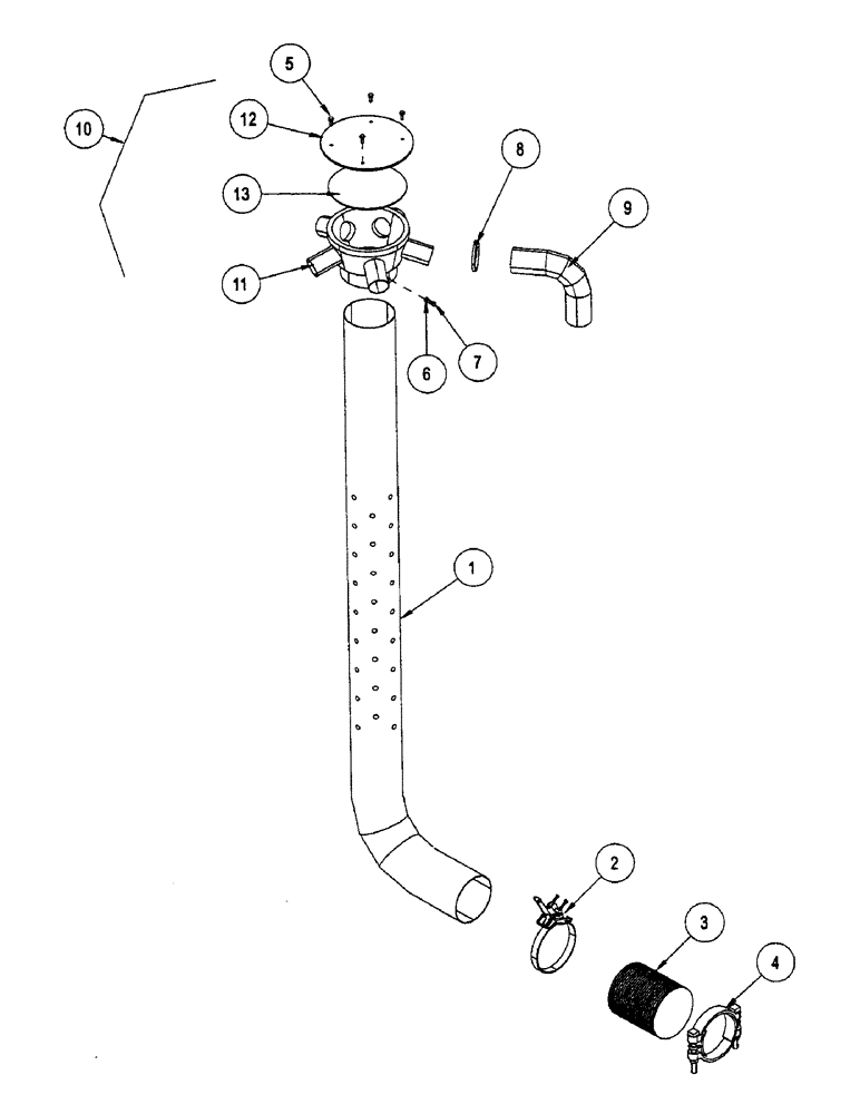 Схема запчастей Case IH CONCORD - (B40) - PRIMARY MANIFOLD 