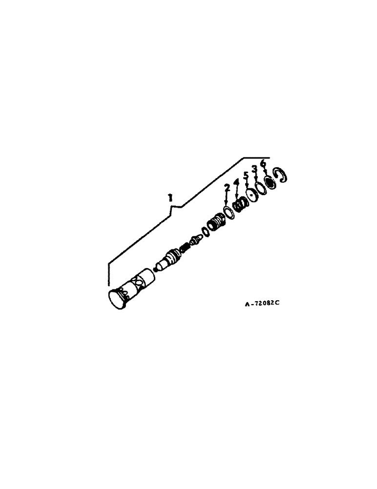 Схема запчастей Case IH HYDRO 100 - (10-36[A]) - HYDRAULICS, PILOT RELIEF VALVE (07) - HYDRAULICS