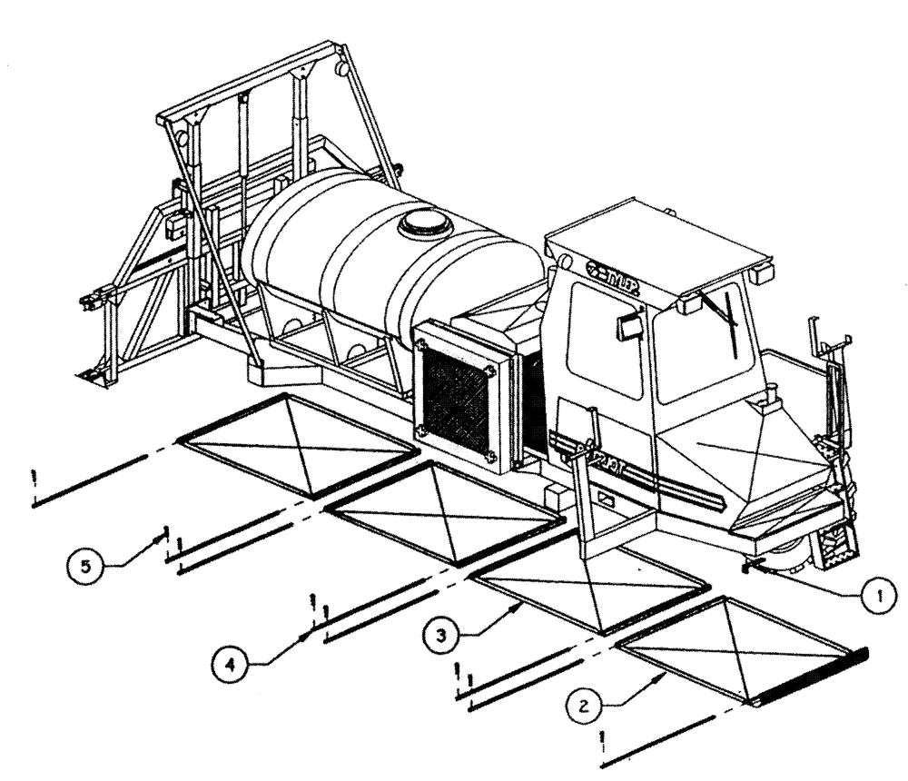 Схема запчастей Case IH PATRIOT 150 - (11-001) - BELLY PAN ASSEMBLY Options