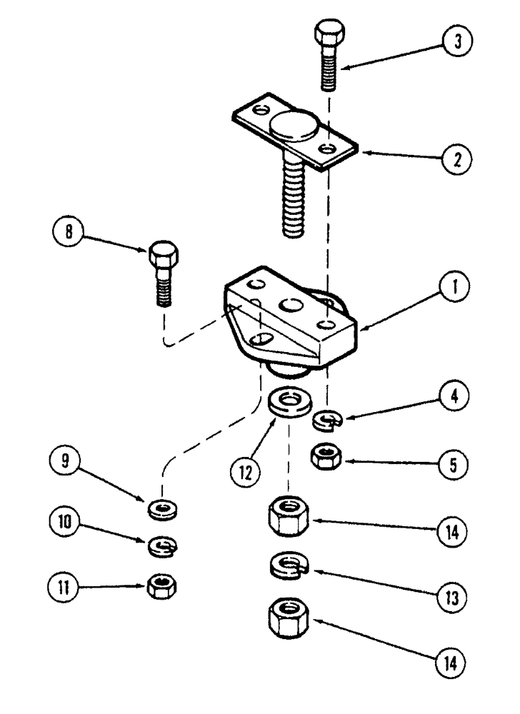 Схема запчастей Case IH 7210 - (4-024) - ELECTRICAL COMPONENT MOUNTING (04) - ELECTRICAL SYSTEMS