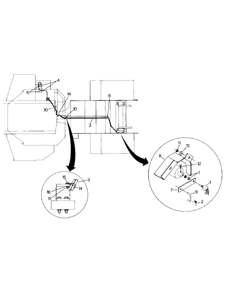 Схема запчастей Case IH CR-1280 - (10-07) - 3-POINT CONTROLS Options & Miscellaneous