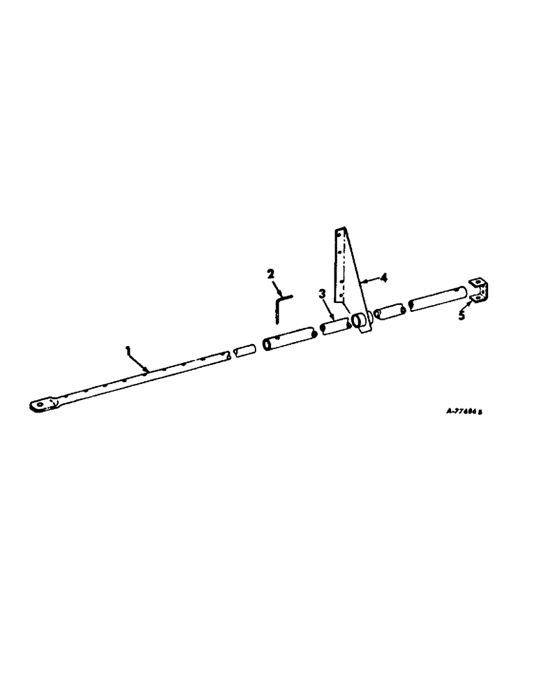 Схема запчастей Case IH 440 - (F-55) - TRAILER HITCH ATTACHMENT, WHEN ORDERED 