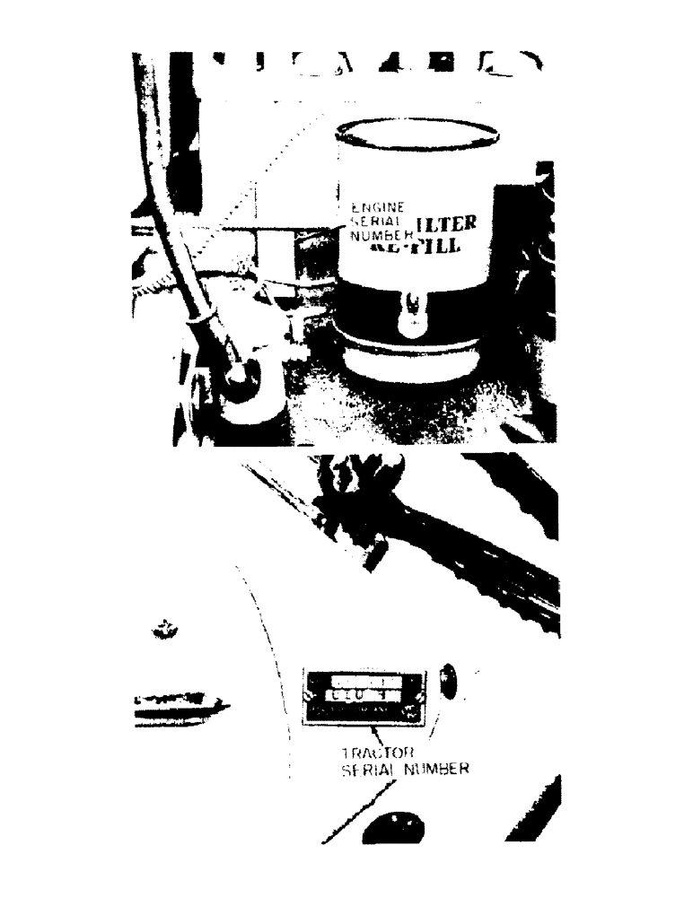 Схема запчастей Case IH 300-SERIES - (003) - TRACTOR SERIAL NUMBERS (00) - PICTORIAL INDEX