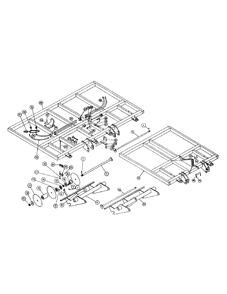 Схема запчастей Case IH 11 - (12) - SPECIFIC PARTS DRAWING 