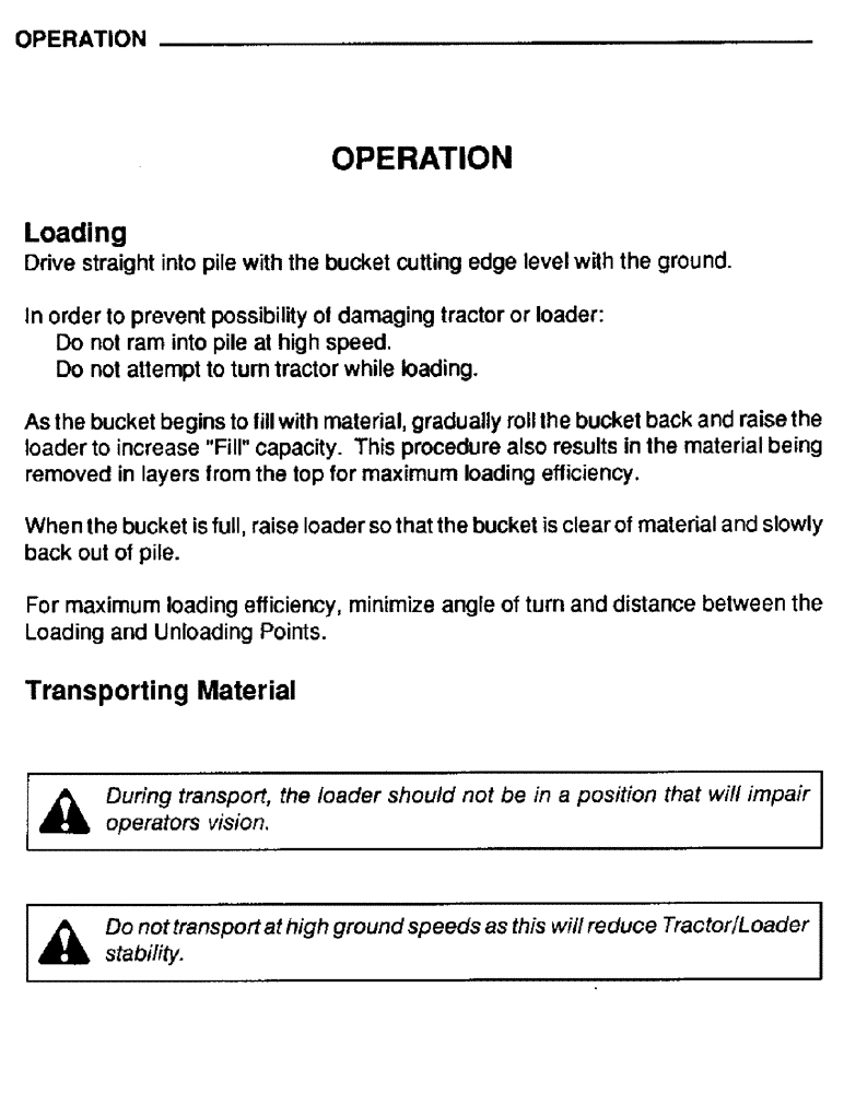 Схема запчастей Case IH L106 - (13) - OPERATION (00) - PICTORIAL INDEX