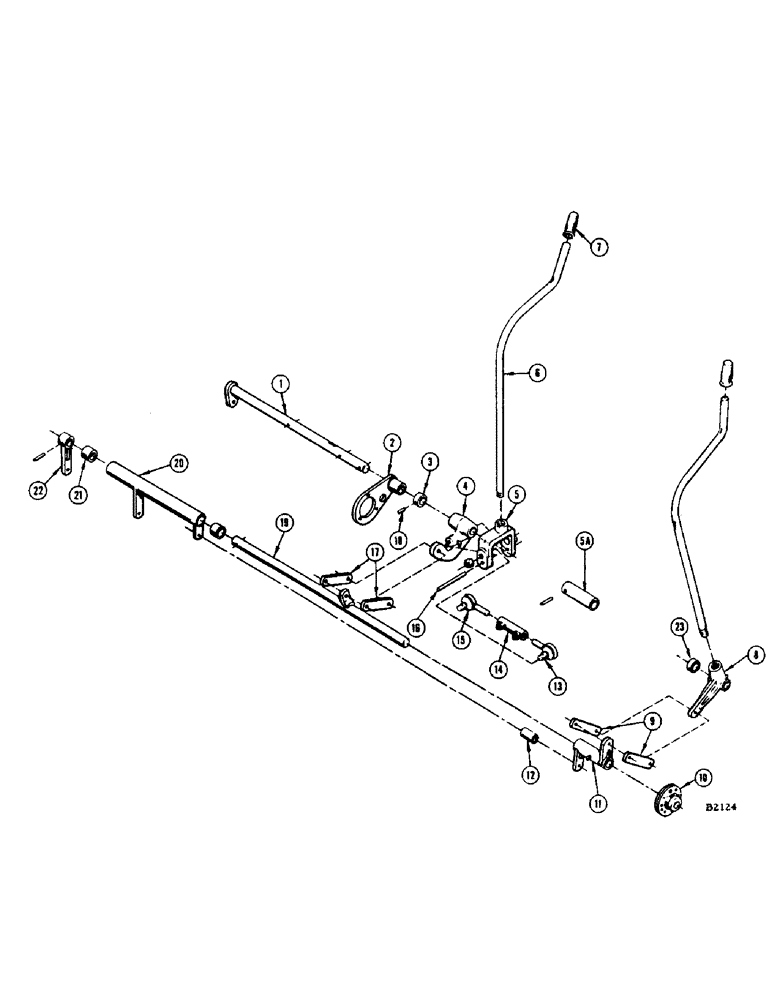 Схема запчастей Case IH 1150 - (024) - VARI-STEERING (41) - STEERING