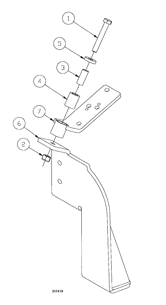 Схема запчастей Case IH SPX3200B - (079) - HOSE PIVOT MOUNT ASSEMBLY, RF (35) - HYDRAULIC SYSTEMS