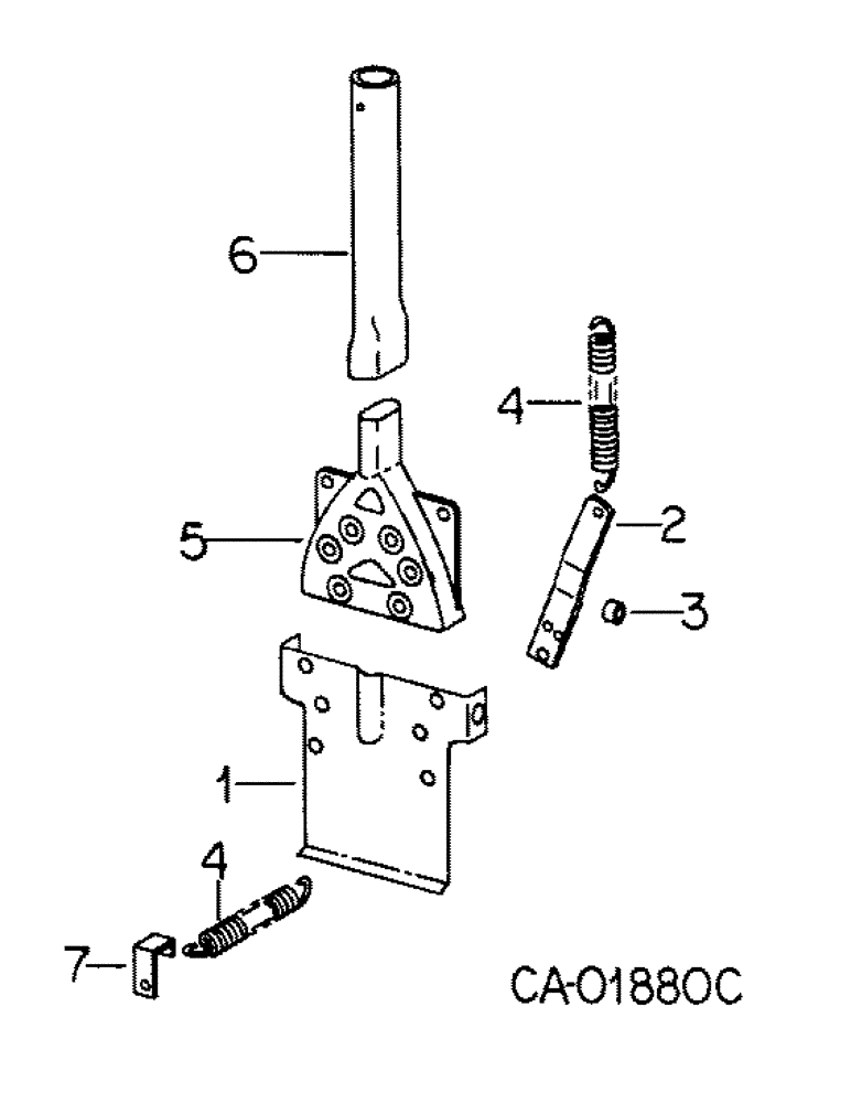 Схема запчастей Case IH 400 - (YA-48) - SPREADER ATTACHMENT, FOR INSECTICIDE 