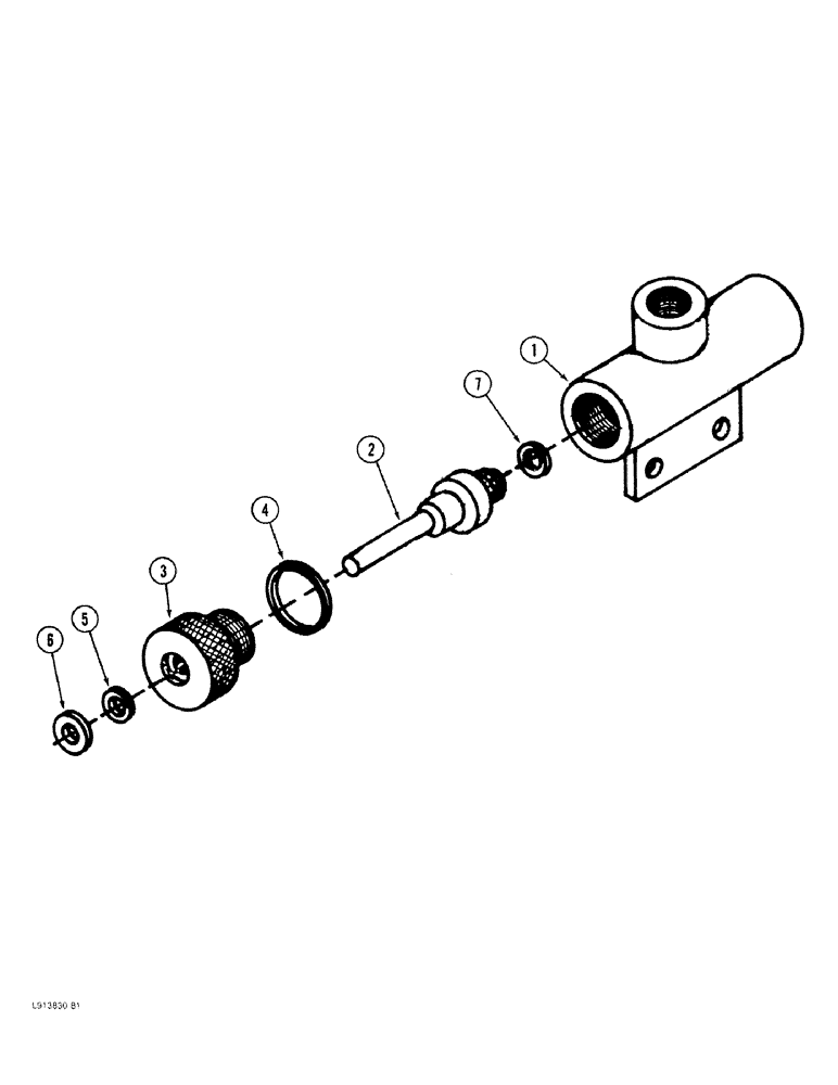 Схема запчастей Case IH 8100 - (8-26) - DEPTH STOP VALVE (08) - HYDRAULICS