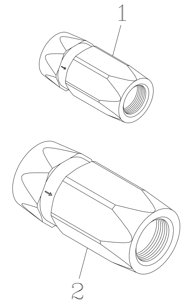 Схема запчастей Case IH 7700 - (B05[16]) - HYDRAULIC CHECK VALVE Hydraulic Components & Circuits