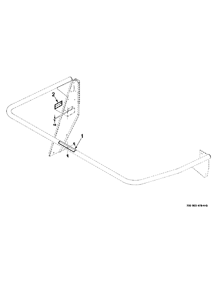 Схема запчастей Case IH 8725 - (9-2) - DECALS AND LOCATION DIAGRAM 