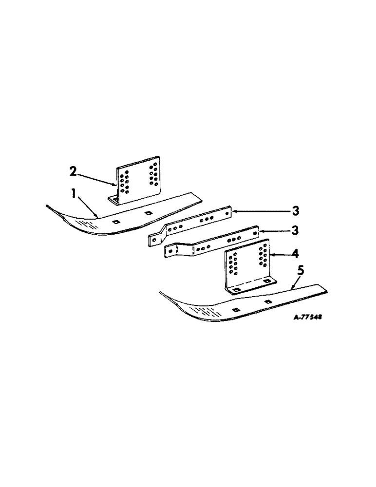 Схема запчастей Case IH 186 - (C-26) - GAUGE SHOE ATTACHMENT, NARROW 7 INCHES WIDE, 1964 AND SINCE 