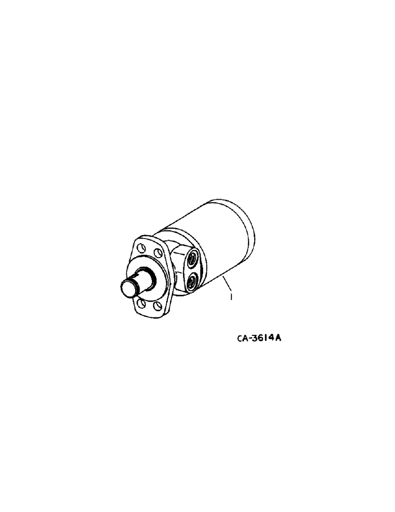 Схема запчастей Case IH 810 - (C-66) - REEL, HYDRAULIC REEL DRIVE MOTOR (58) - ATTACHMENTS/HEADERS