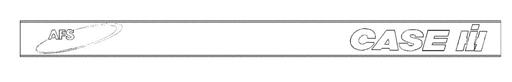 Схема запчастей Case IH 955 - (9F-122) - DECALS, AFS (09) - CHASSIS/ATTACHMENTS