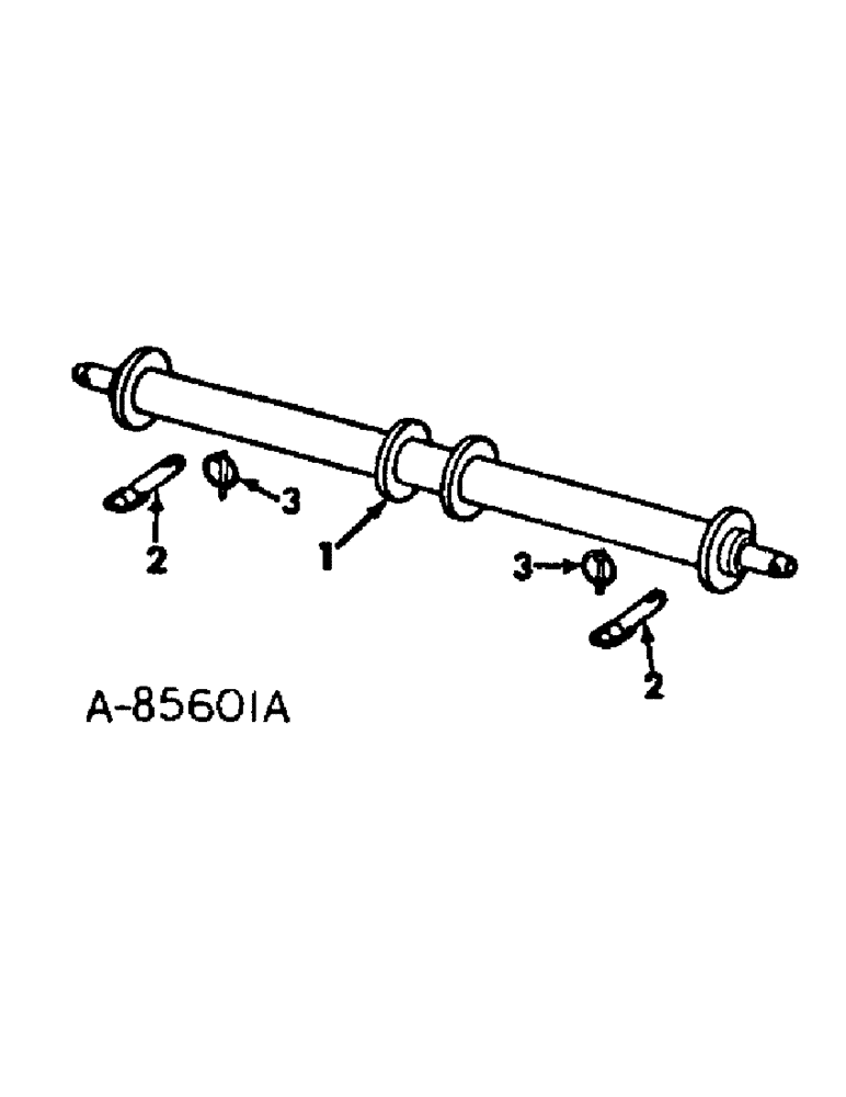 Схема запчастей Case IH 663 - (AD-04) - THREE-POINT CATEGORY II HITCH 