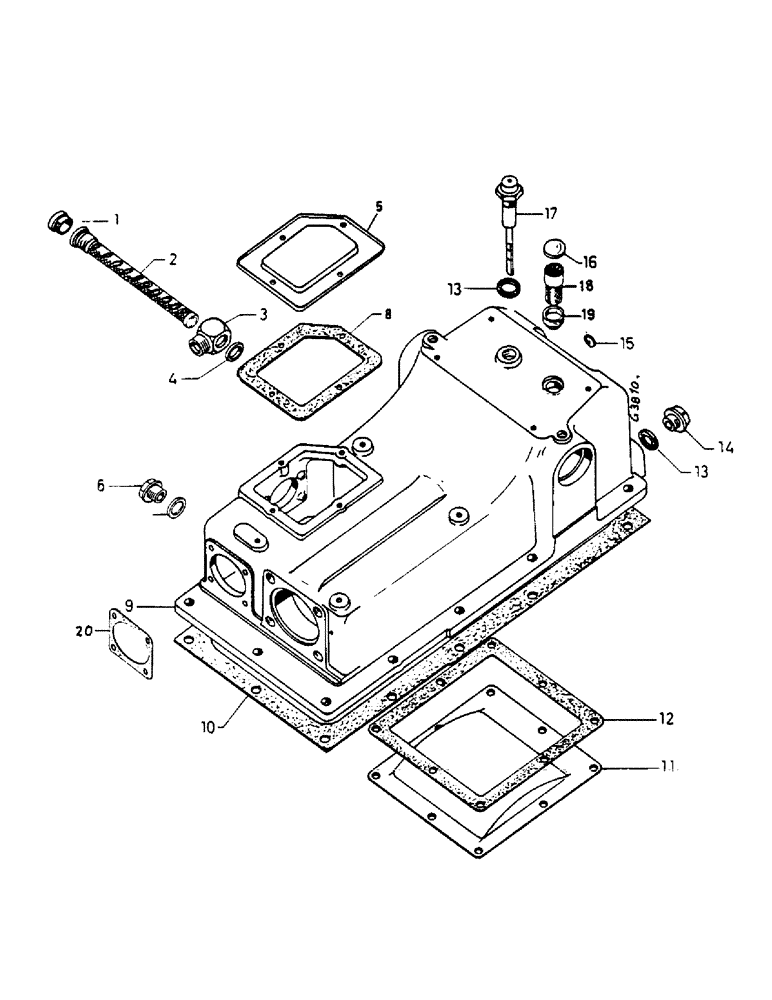 Схема запчастей Case IH 553 - (272) - LIFT HOUSING (09) - CHASSIS