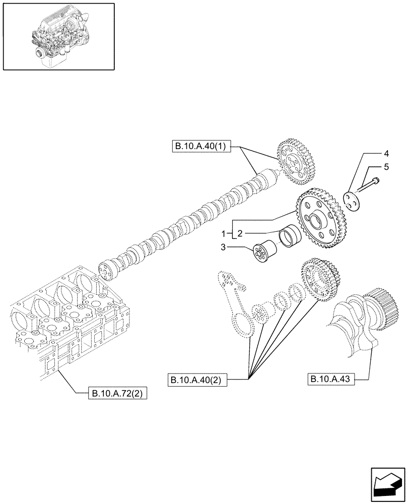 Схема запчастей Case IH AFX8010 - (B.10.A.45) - INTERMEDIATE CONTROLS (500310359) B - Power Production