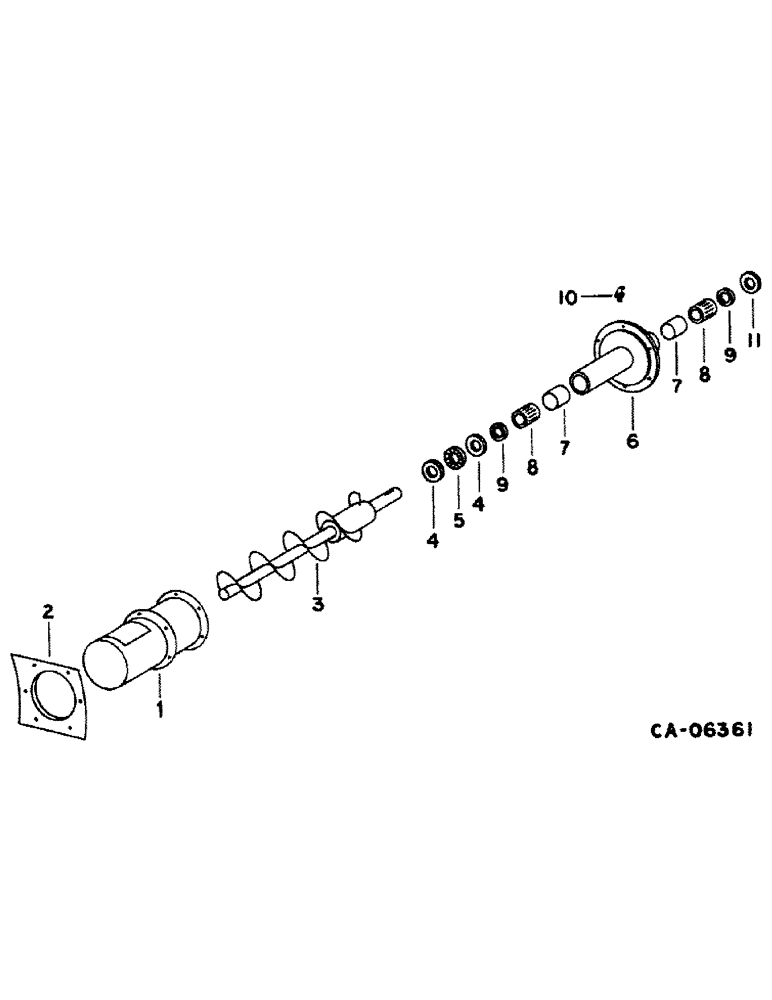 Схема запчастей Case IH 1482 - (25-08) - GRAIN AND TAILINGS ELEVATORS, TAILINGS DELIVERY AUGER Elevators