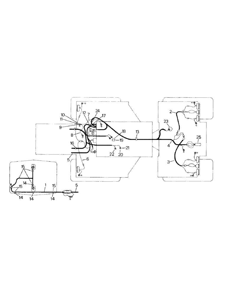 Схема запчастей Case IH KM-360 - (02-18) - FRAME ELECTRICAL (06) - ELECTRICAL