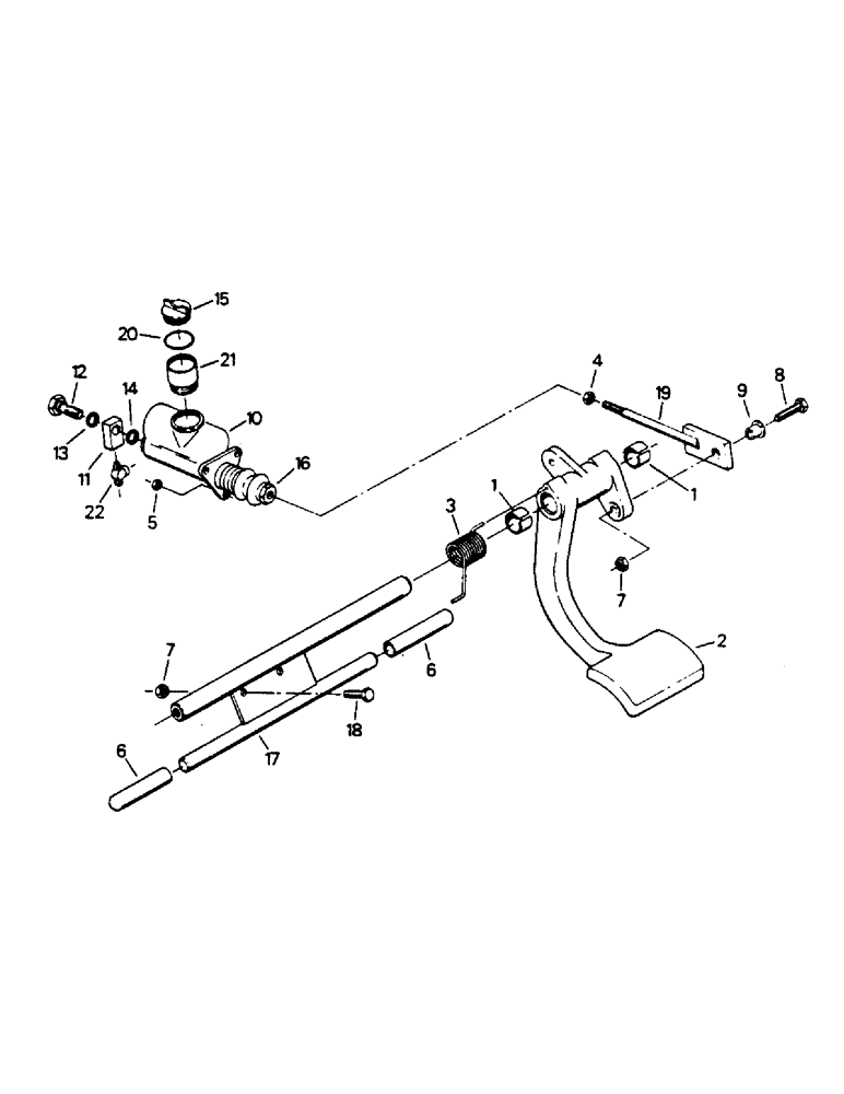 Схема запчастей Case IH 9130 - (05-4) - BRAKE CONTROLS (5.1) - BRAKES