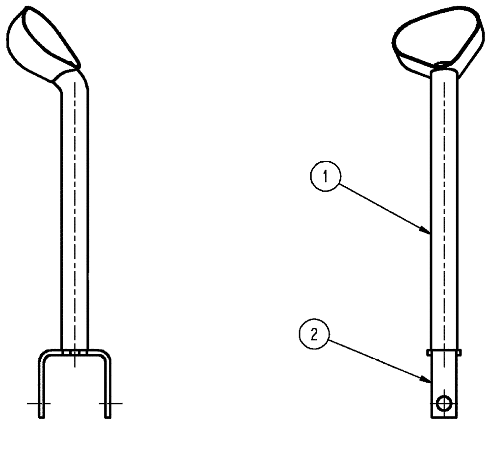 Схема запчастей Case IH 3185 - (01-011) - LEVER SUB ASSEMBLY PROPEL CONTROL Cab Interior