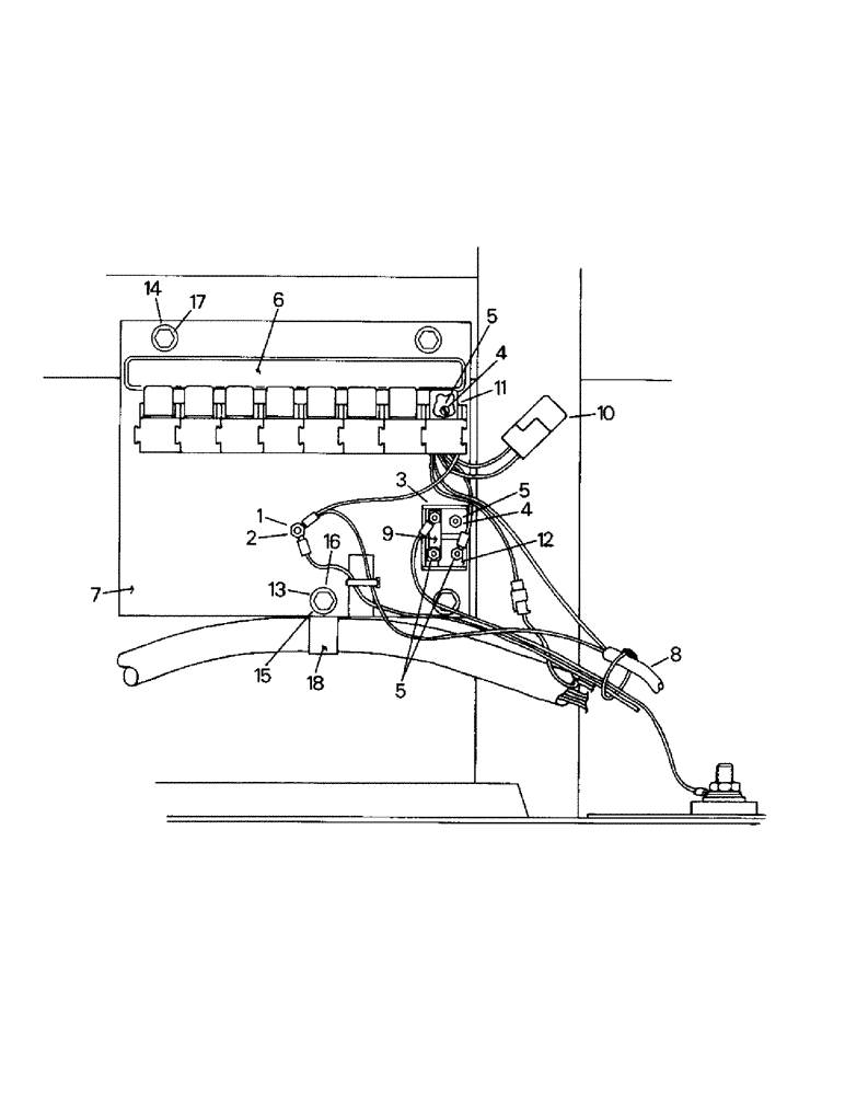 Схема запчастей Case IH CR-1280 - (02-12) - INSTRUMENTATION GROUP, SEAT (06) - ELECTRICAL