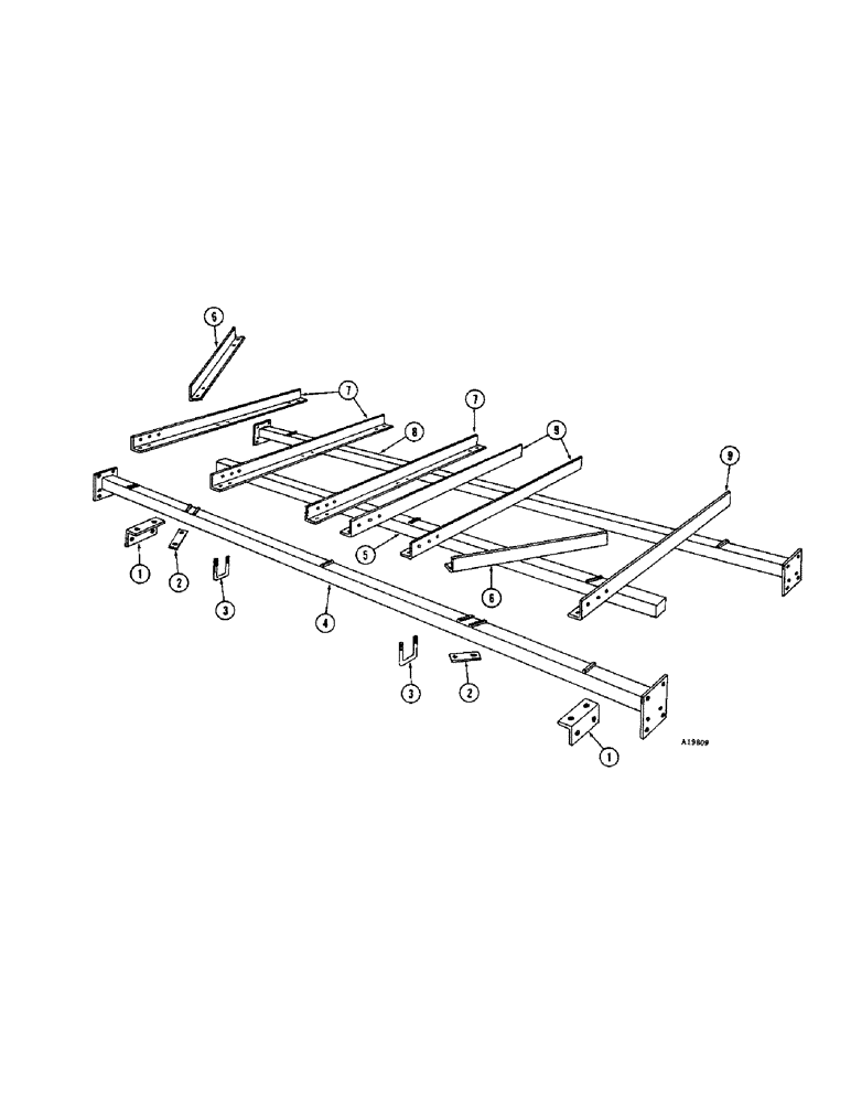 Схема запчастей Case IH FC-SERIES - (66) - MAIN FRAME 