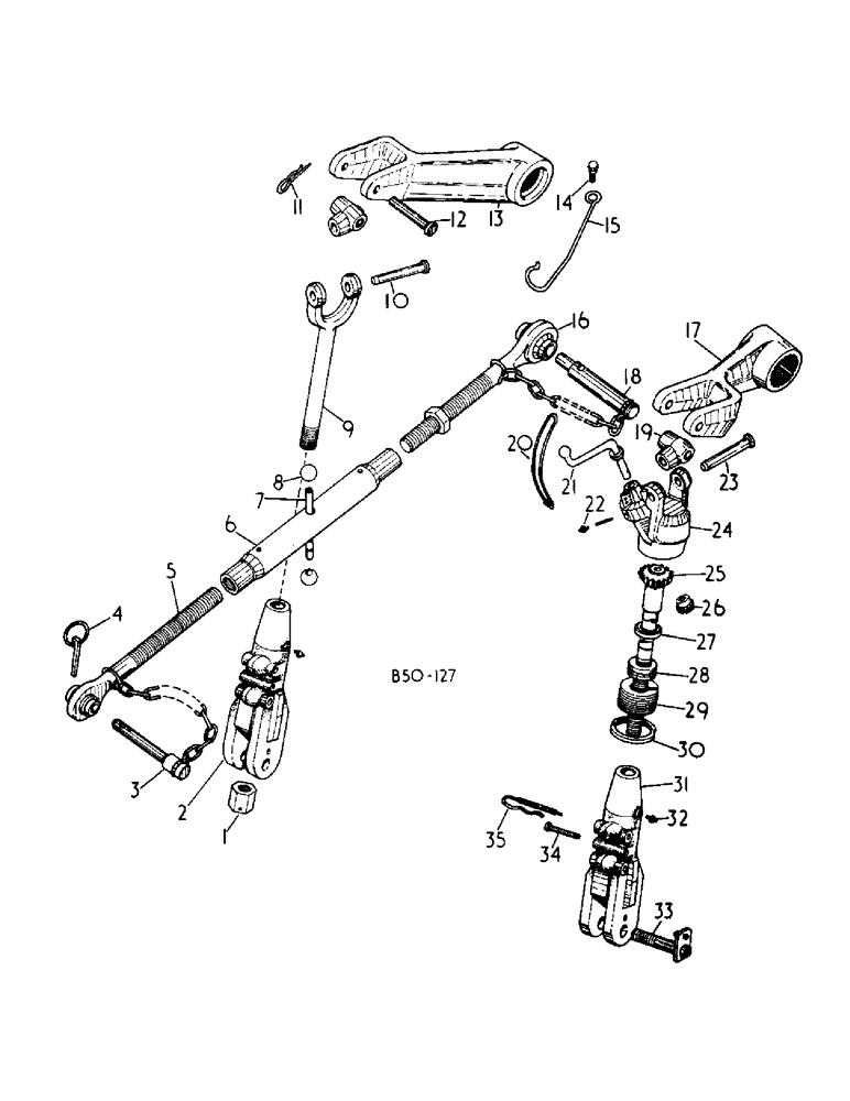 Схема запчастей Case IH 484 - (09-02) - FRAME, THREE POINT HITCH (12) - FRAME