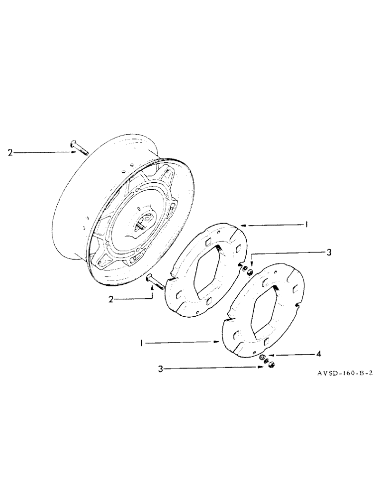 Схема запчастей Case IH FU-267D - (229) - REAR WHEEL WEIGHTS (09) - CHASSIS