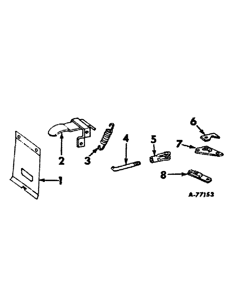 Схема запчастей Case IH 21456 - (12-06) - POWER, FOOT PEDAL ACCELERATOR Power