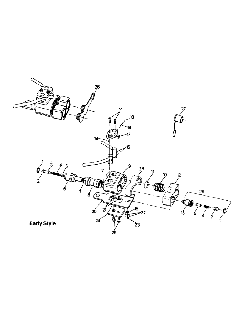 Схема запчастей Case IH PTA297 - (08-35) - HYDRAULIC COUPLER (07) - HYDRAULICS