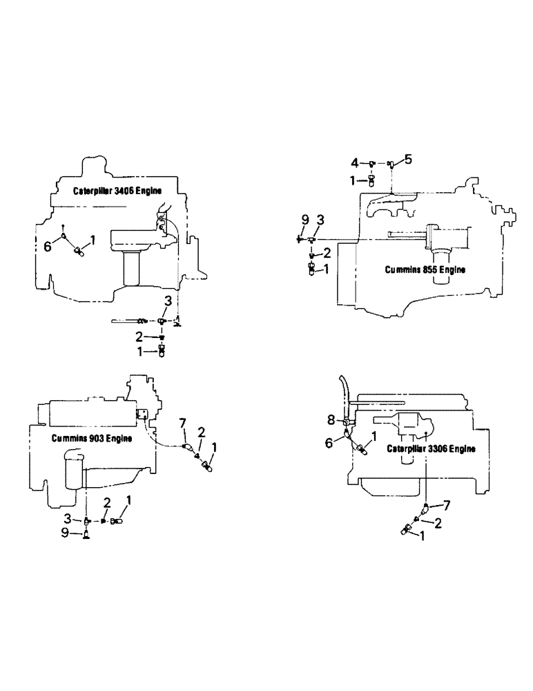 Схема запчастей Case IH PT225 - (04-39) - ENGINE COOLANT COUPLER SYSTEM (04) - Drive Train