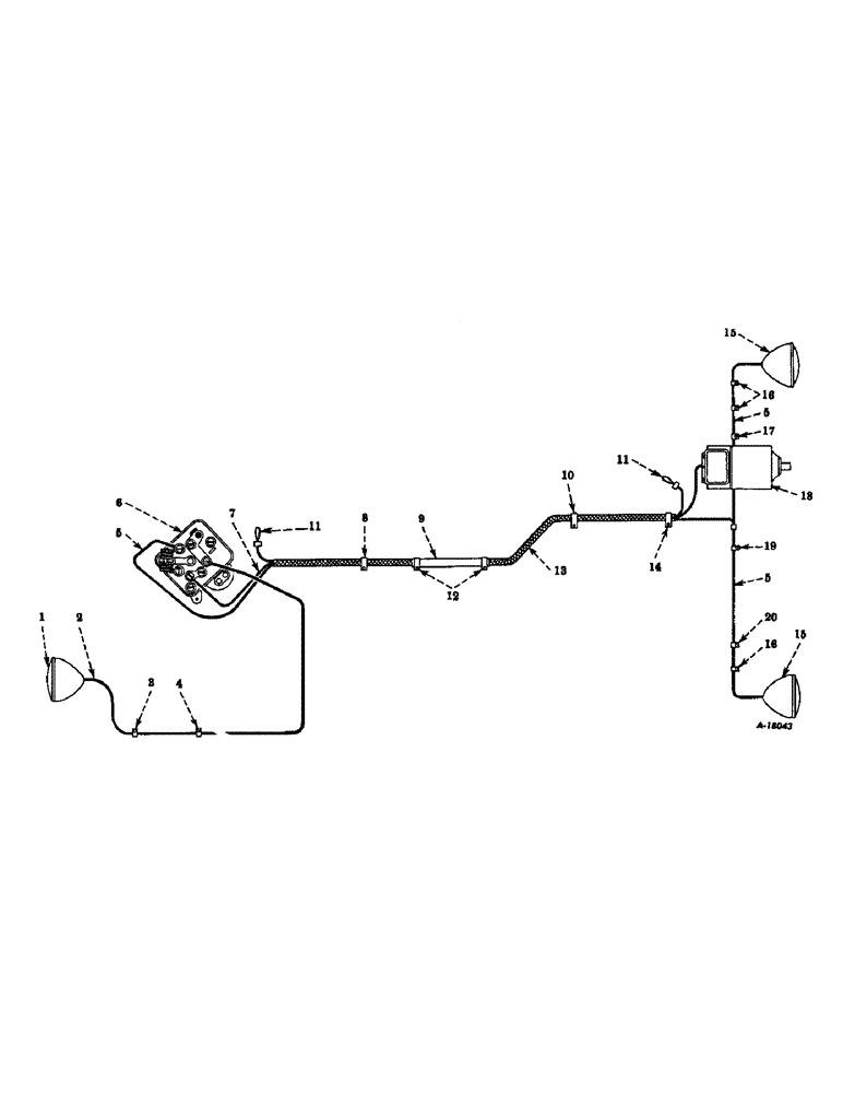 Схема запчастей Case IH SUPER AV - (134) - ELECTRICAL SYSTEM, ELECTRIC LIGHTING, BOSCH "NO-BATTERY" GENERATOR (06) - ELECTRICAL SYSTEMS